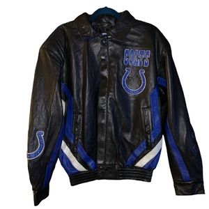 Rare G-III by Carl Banks Indianapolis colts leather jacket